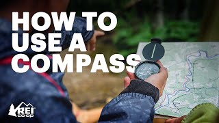 How to Use a Compass  REI [upl. by Ynalem289]