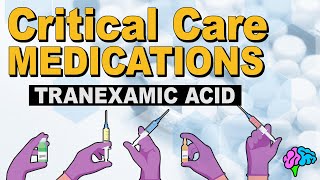 Tranexamic Acid TXA  Critical Care Medications [upl. by Llimaj]