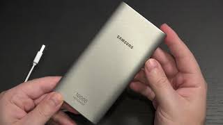 Samsung TypeC 10000mAh Fast Charge Battery Pack [upl. by Edward369]