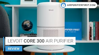 Levoit Core 300 Air Purifier Review Performance Test [upl. by Alphonsine]