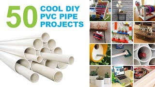 50 Cool DIY Projects and Ideas Using PVC Pipes [upl. by Plume]