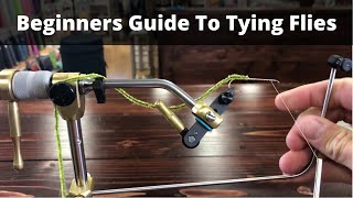 A Beginners Guide To Getting Started With Fly Tying Flies [upl. by Arvo]