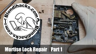 Antique Lock Repair  Part 1 of 4 [upl. by Bayard]