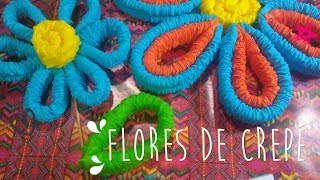 Tutorial Flores de Papel Crepé Corrugado [upl. by Hannis962]