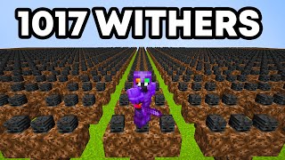 1017 Withers VS Minecraft SMP… [upl. by Artimas]