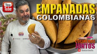 Como hacer unas EMPANADAS COLOMBIANAS  fáciles [upl. by Nolyad]