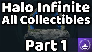 Halo Infinite  All Collectibles Part 1 Ringfall  Guide [upl. by Rehc]