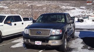 2004 Ford F150 Lariat CrewCab full tour start up exhaust interior exterior [upl. by Chadbourne]