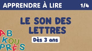 Donner le son des lettres 14  Apprendre à lire en maternelle [upl. by Nylaf]