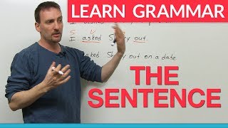 Learn English Grammar The Sentence [upl. by Hehre310]