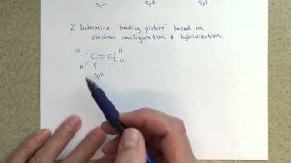 Hybridization Hybrid Orbitals and Bonding Diagrams [upl. by Greabe]