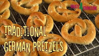 How to Make Traditional German Pretzels The Real Recipe with Rye Parboiled then Baked [upl. by Anitroc]