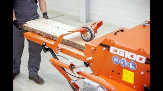 WoodMizer EG100 Twin Blade Edger [upl. by Ellegna]