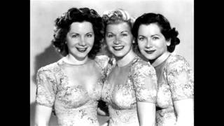 You Always Hurt The One You Love 1956  The Fontane Sisters [upl. by Maxine]