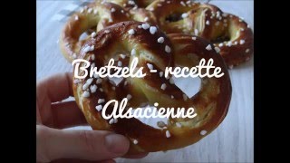 Bretzels et moricettes  recette Alsacienne facile [upl. by Ylicis]