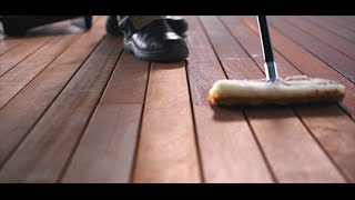 How to oil a deck [upl. by Gensmer]