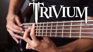 Trivium  Feast Of Fire Bass Cover  TAB [upl. by Iggy]