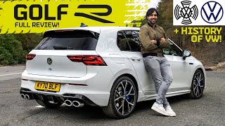 2021 VW Golf R MK8 A LoveHate Relationship  Full Review [upl. by Aissak]