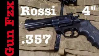 Rossi 357 Magnum 4quot Revolver Review  R97104 [upl. by Huppert]