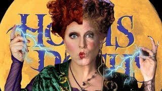 HOCUS POCUS WINIFRED SANDERSON MAKEUP  Halloween Makeup Tutorial Transformation [upl. by Yehtomit]