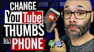 How To Add A Thumbnail To YouTube Videos On iPhone And Android [upl. by Loomis]