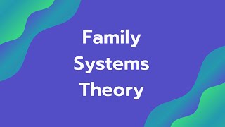 Family Systems Theory and Family SubSystems [upl. by Atteynod26]