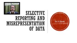 Selective Reporting and Misrepresentation of Data [upl. by Koah]