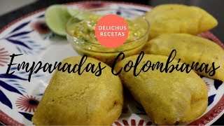 EMPANADAS COLOMBIANAS DE CARNE DESMECHADA CON AJÍ  RECETA COLOMBIANA [upl. by Price]