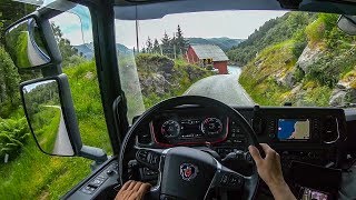 POV Driving Scania S520  Stadlandet [upl. by Ailen385]