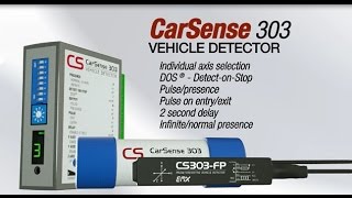 CarSense 303  Magnetoresistive Vehicle Detector [upl. by Nylidam]