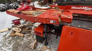 WoodMizer FS500 log splitter [upl. by Lewendal166]