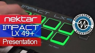 Nektar IMPACT LX 49 Controller [upl. by Novelc]