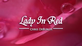 Lady In Red  KARAOKE VERSION  as popularized by Chris DeBurgh [upl. by Odilia308]