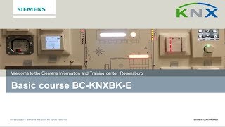 Siemens KNX basic course chapter 01 General  Introduction [upl. by Bramwell]