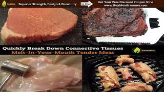 How To Tenderize Pork Chops With A Meat Mallet [upl. by Nevad]