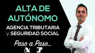 ¿Cómo DARSE de ALTA AUTONOMO ONLINE  Alta autónomo SEGURIDAD SOCIAL y HACIENDA  Paso a Paso [upl. by Ilat770]