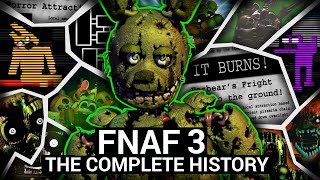 The Complete History of FNAF 3 Five Nights at Freddys 3 Retrospective [upl. by Airpal]