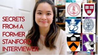 10 Tips for your College Interview  Former Stanford Interviewer [upl. by Agnizn]