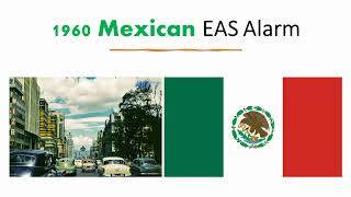 1960 Mexico EAS Alarm [upl. by Ahsinid]