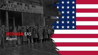 1929 USA EAS Alarm [upl. by Hgielar648]