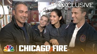 Fire Tweets Taylor Kinney and Jesse Spencer React  Chicago Fire Digital Exclusive [upl. by Beverlie338]