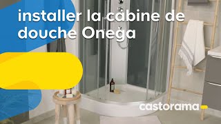 Comment installer la cabine de douche Onega Goodhome  Castorama [upl. by Portuna]