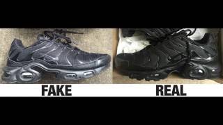 How To Spot Fake Nike Tuned 1  TN  Air Max Plus Trainers Authentic vs Replica Comparison [upl. by Anig]