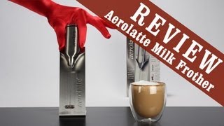 Aerolatte Milk Frother  Exclusive Review [upl. by Coplin651]