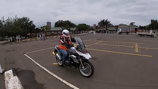 K53 Motorcycle Driving License Test South Africa [upl. by Sothena597]