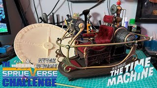 The Sprueverse Challenge  Build the 1960 16 Scale Time Machine  Part 4  Finishing Line in Sight [upl. by Tonneson]