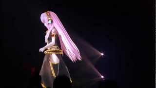 Megurine Luka  Luka Luka Night Fever Live HD [upl. by Nila]