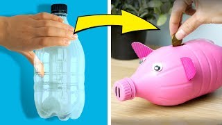 10 WONDERFUL RECYCLE DIY CRAFTS THAT WILL BRIGHTEN YOUR ROOM [upl. by Kinnon]