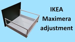 How to adjust Ikea kitchen drawers [upl. by Heaps]