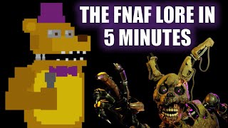 The FULL FNAF LORE in 5 MINUTES [upl. by Alameda]